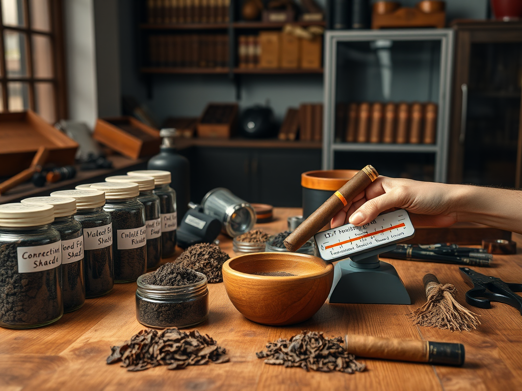 Cum să combini diferite tipuri de tabac pentru un gust unic